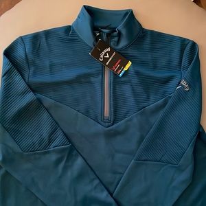 NWT Callaway Men’s Thermal 1/4 zip